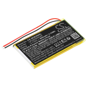 CS-383E562SL<br />Batterier för  ersätter batteri UP383562A A6