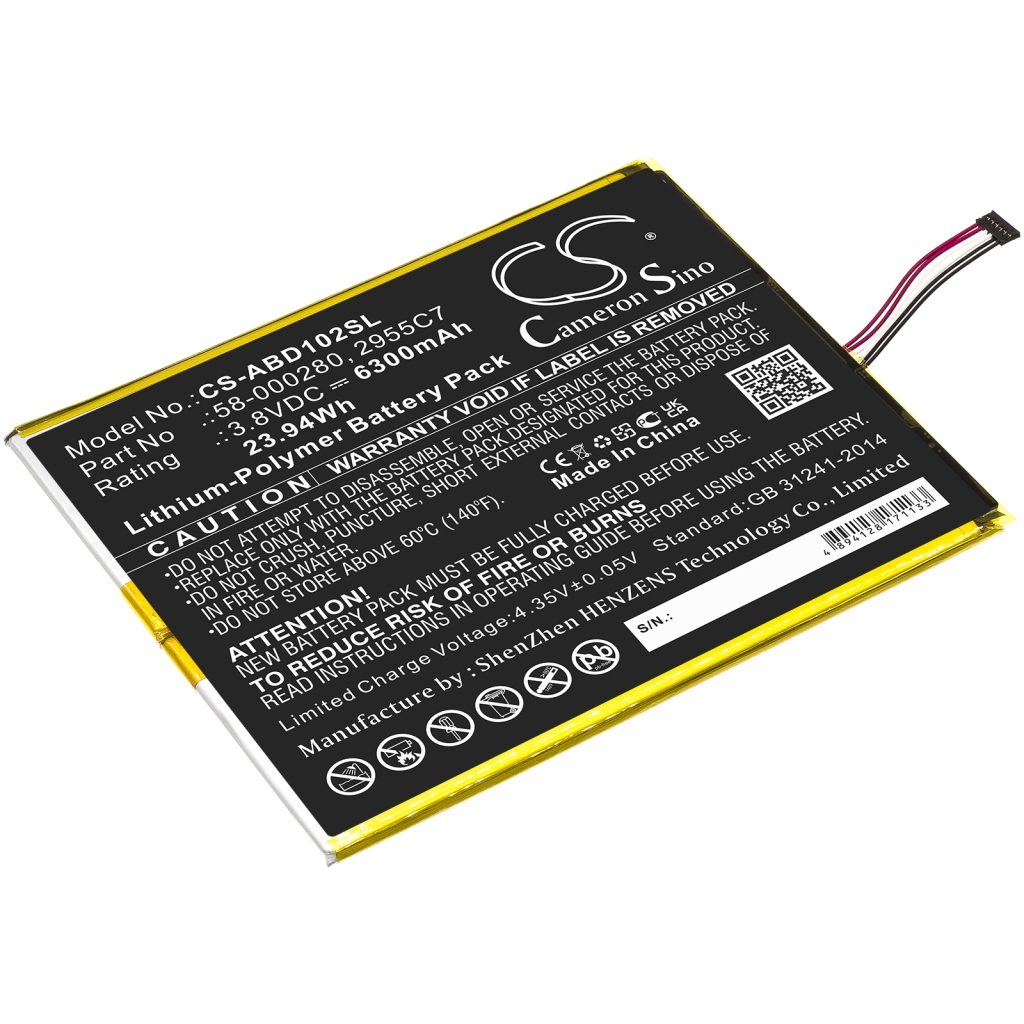 Battery Replaces 2955C7