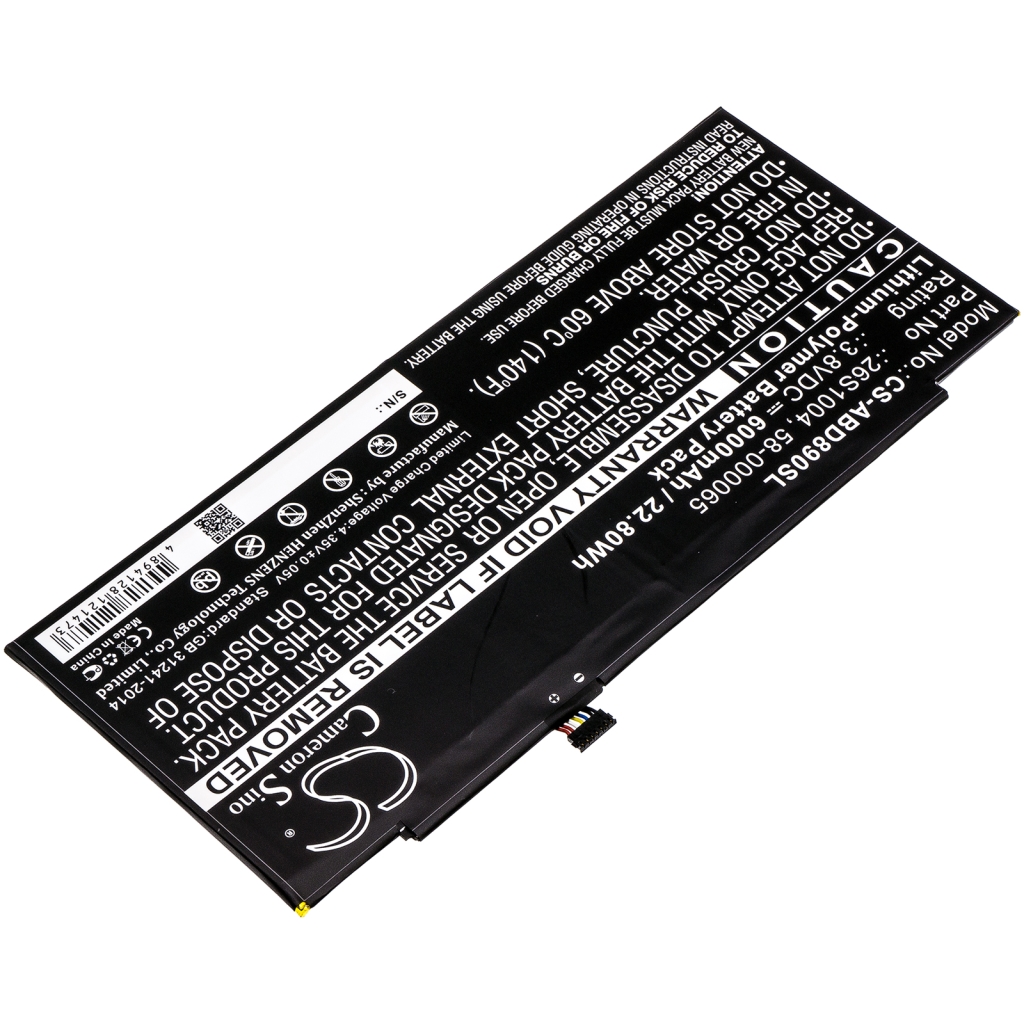 Batteries Tablet Battery CS-ABD890SL