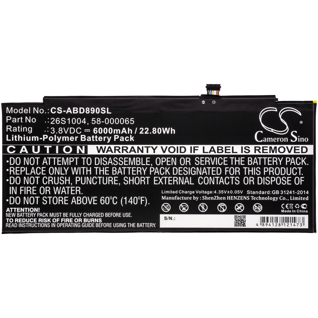 Battery Replaces 26S1004