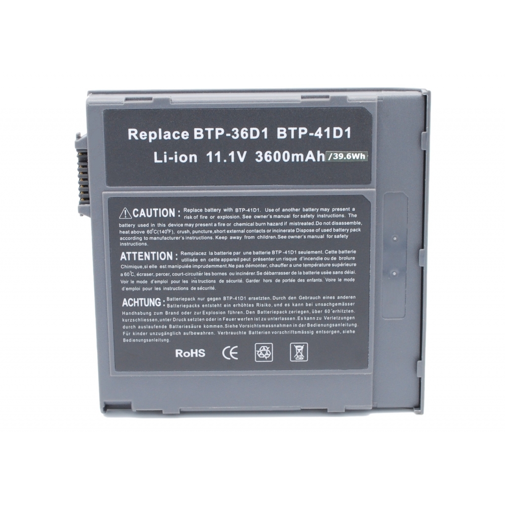 Batterier Ersätter BTP-41D1