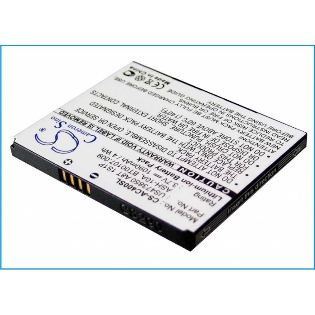 Batterier Batterier till mobiltelefoner CS-AC400SL