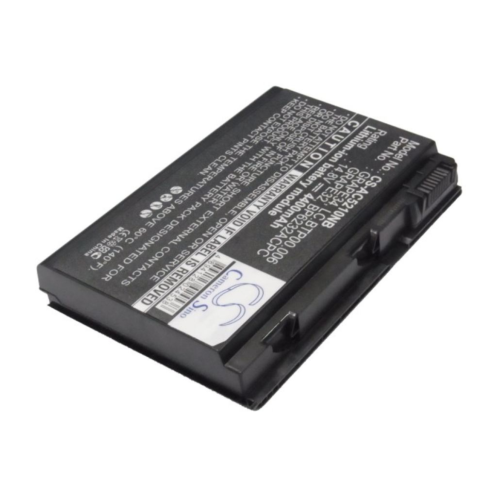 Batterier Ersätter TravelMate 5720-6635
