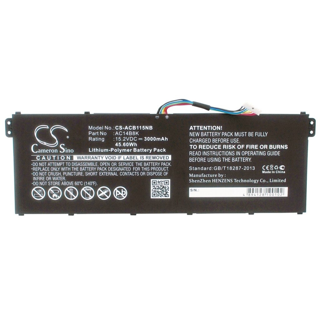 Batterier Ersätter KT0040G011