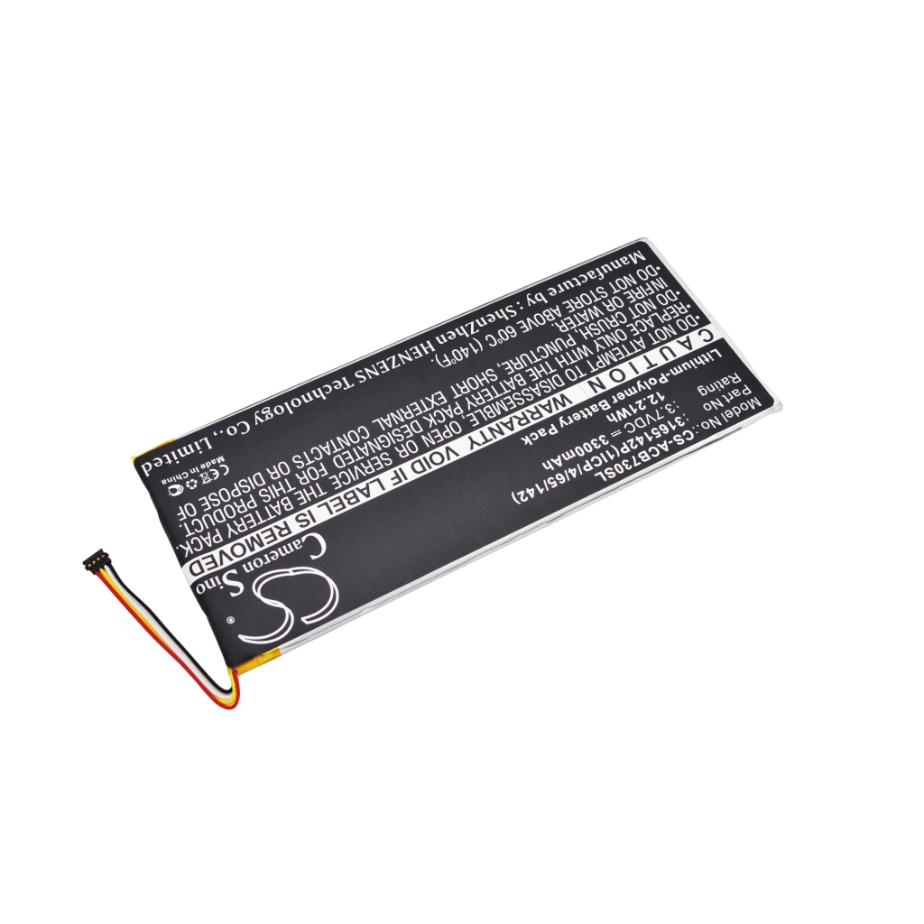 Batterier för surfplattor Acer CS-ACB730SL