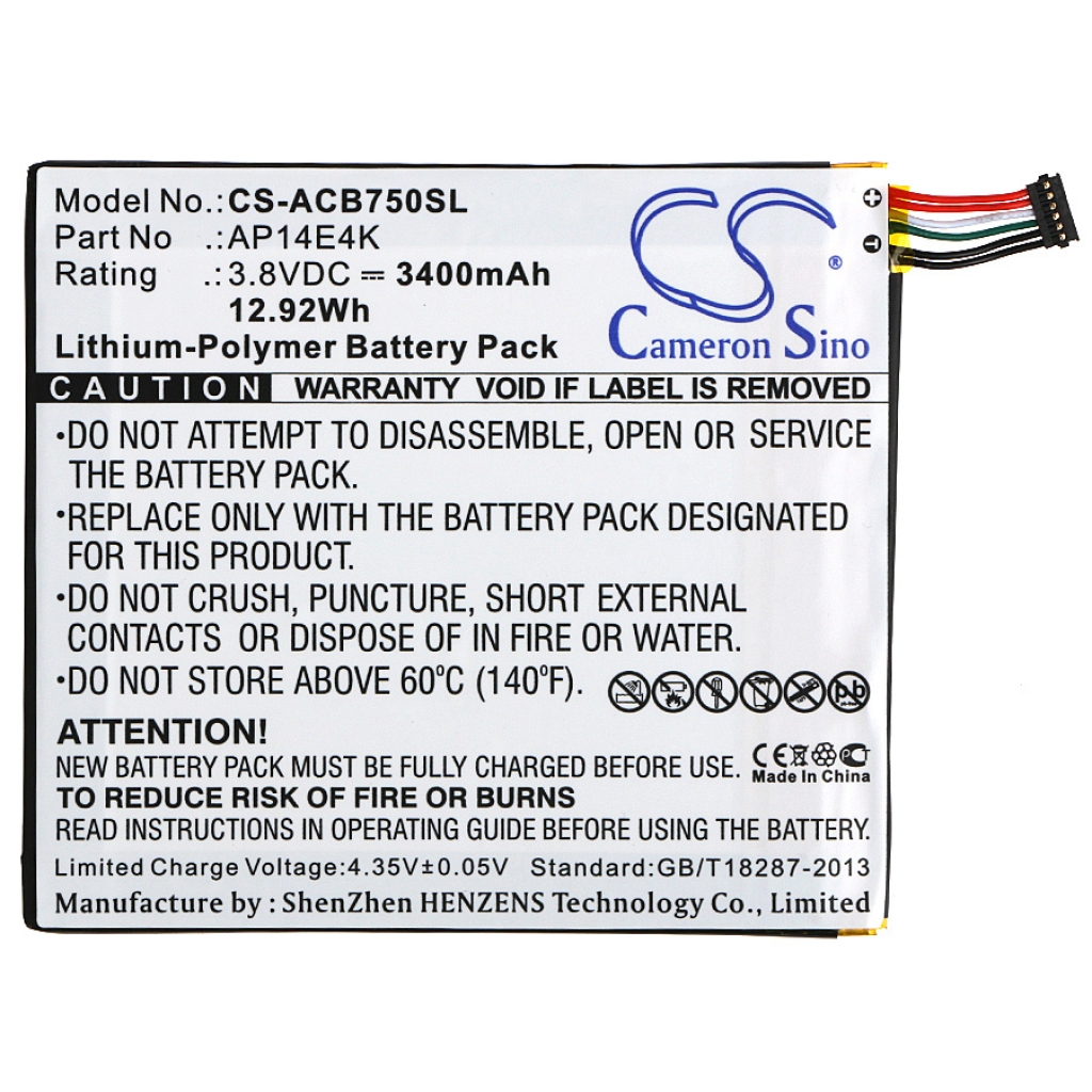 Battery Replaces AP14E4K