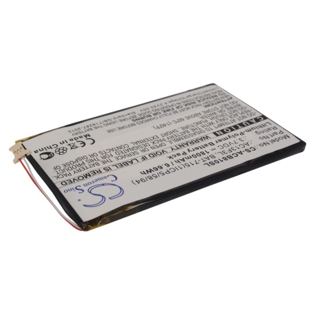 Tablet Battery Acer Iconia B1-A71