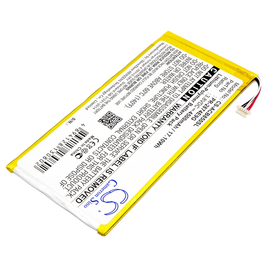 Batterier Ersätter B1-850-K35X