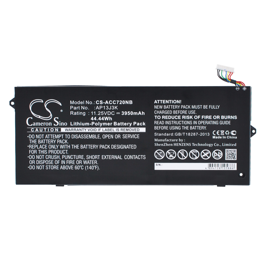 Batterier Ersätter Chromebook 14 CB3-431-C8AL