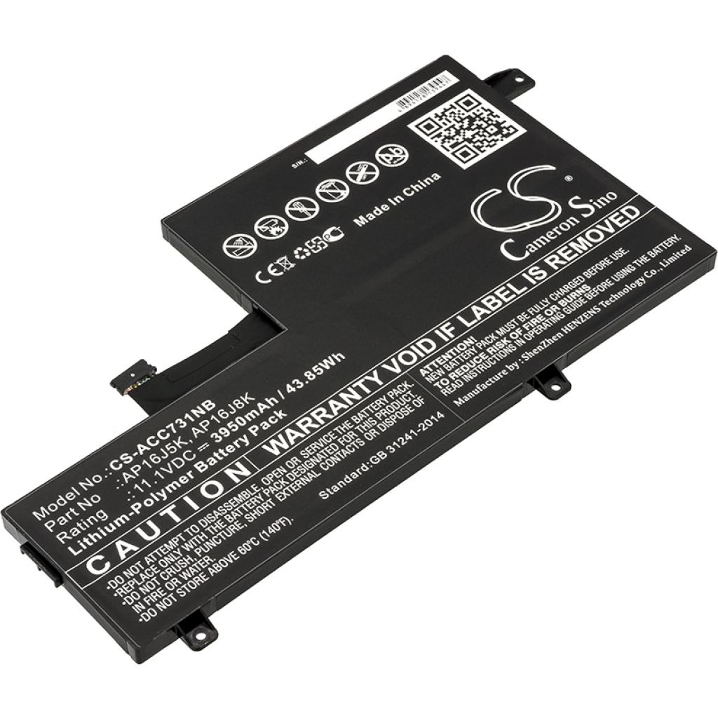 Batterier till bärbara datorer Acer CS-ACC731NB