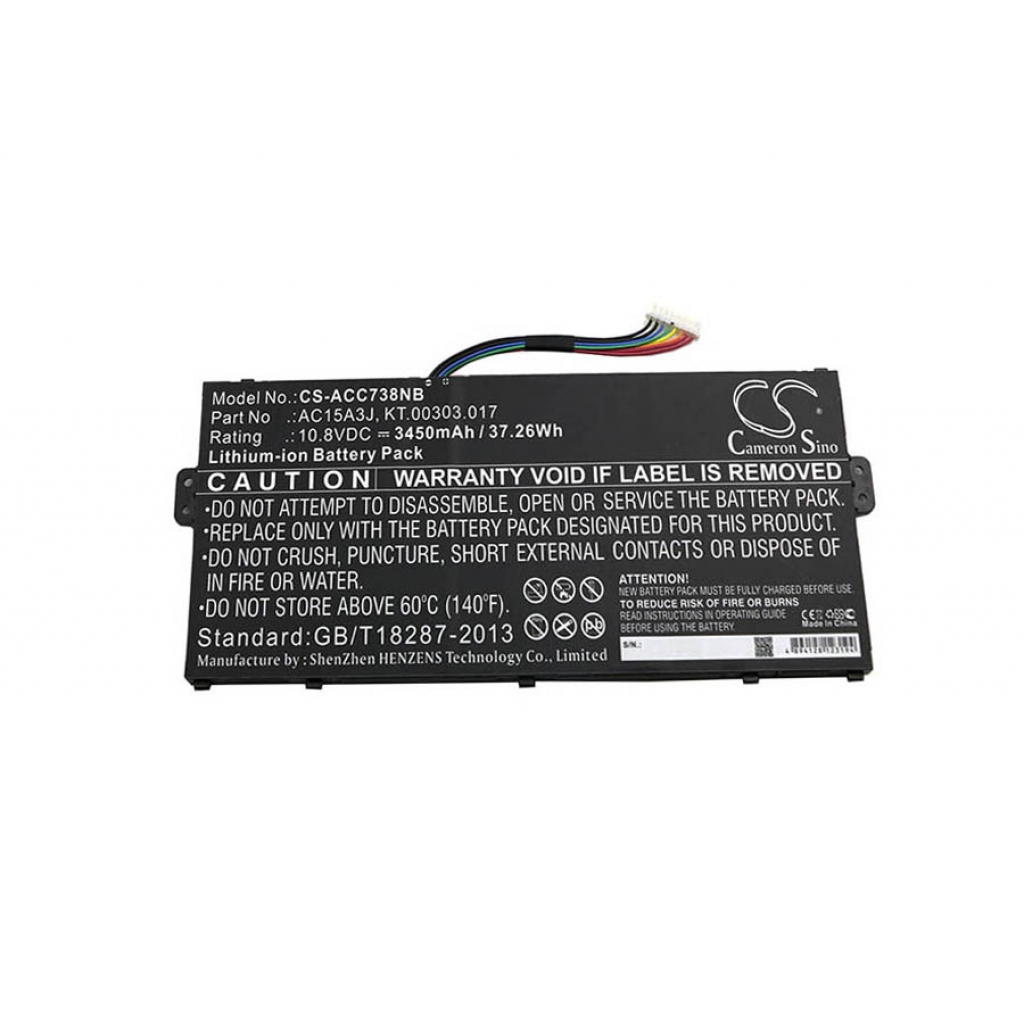 Batterier Ersätter Chromebook 11 CB3-131-C4RW