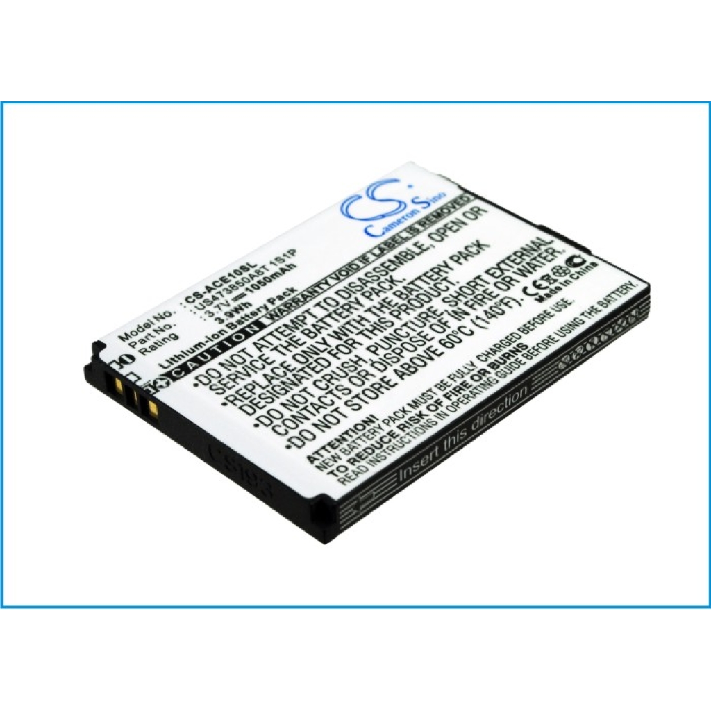 Battery Replaces BT.00107.005