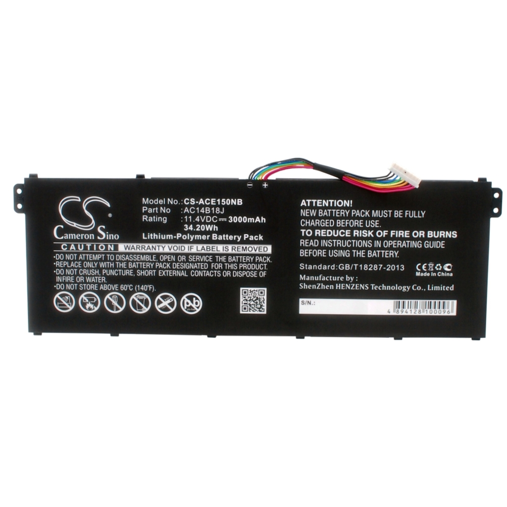 Batterier Ersätter Aspire ES1-331-C9LG
