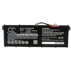 Kompatibel batteribyte för Gateway AC14B13J,AC14B18J,AC14B18J(3ICP5/57/80),KT.0040G.004,KT0030G.004