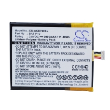 Kompatibel batteribyte för Acer BAT-P10,BAT-P10(1ICP5/61/73),KT.00106.001,PGF506173HT