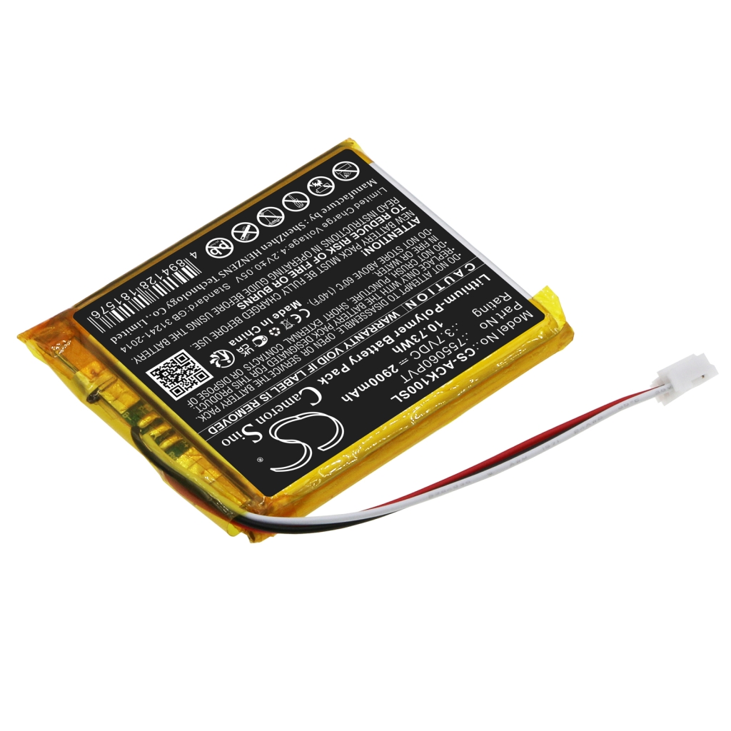 Battery Replaces 755060PVT