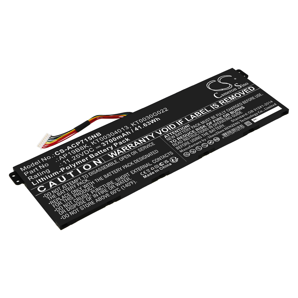 Batterier Ersätter Travelmate P215-51-87YW