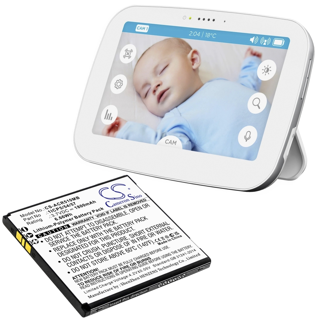 BabyPhone Battery Angelcare CS-ACR510MB