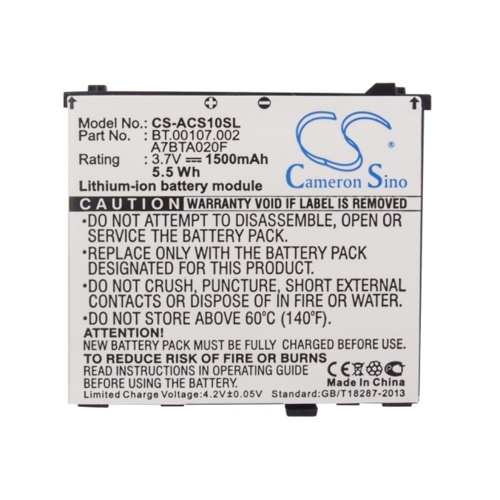 Batteries Mobile Phone Battery CS-ACS10SL