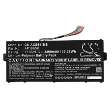 Compatible battery replacement for Acer AP19A5K