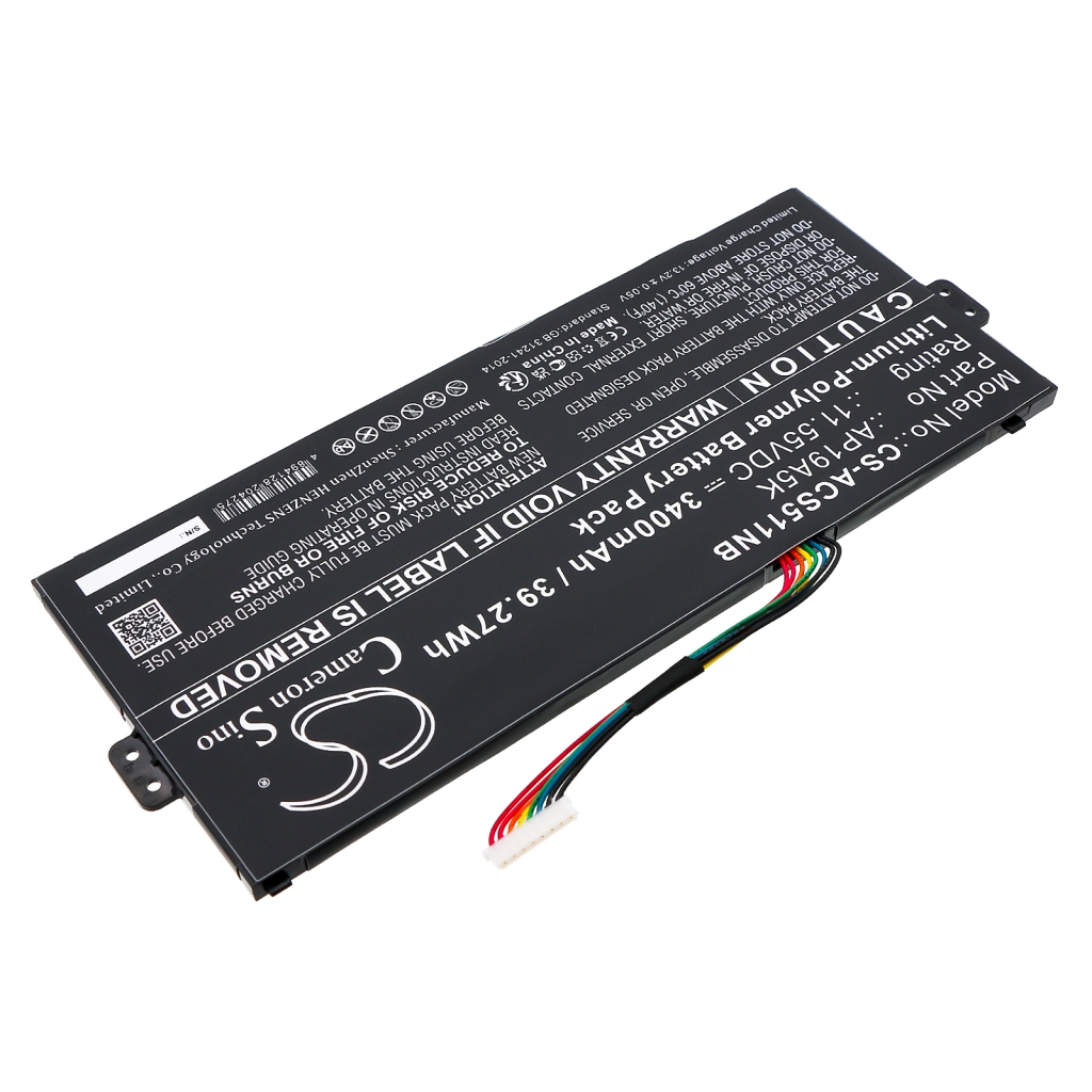 Compatible battery replacement for Acer AP19A5K