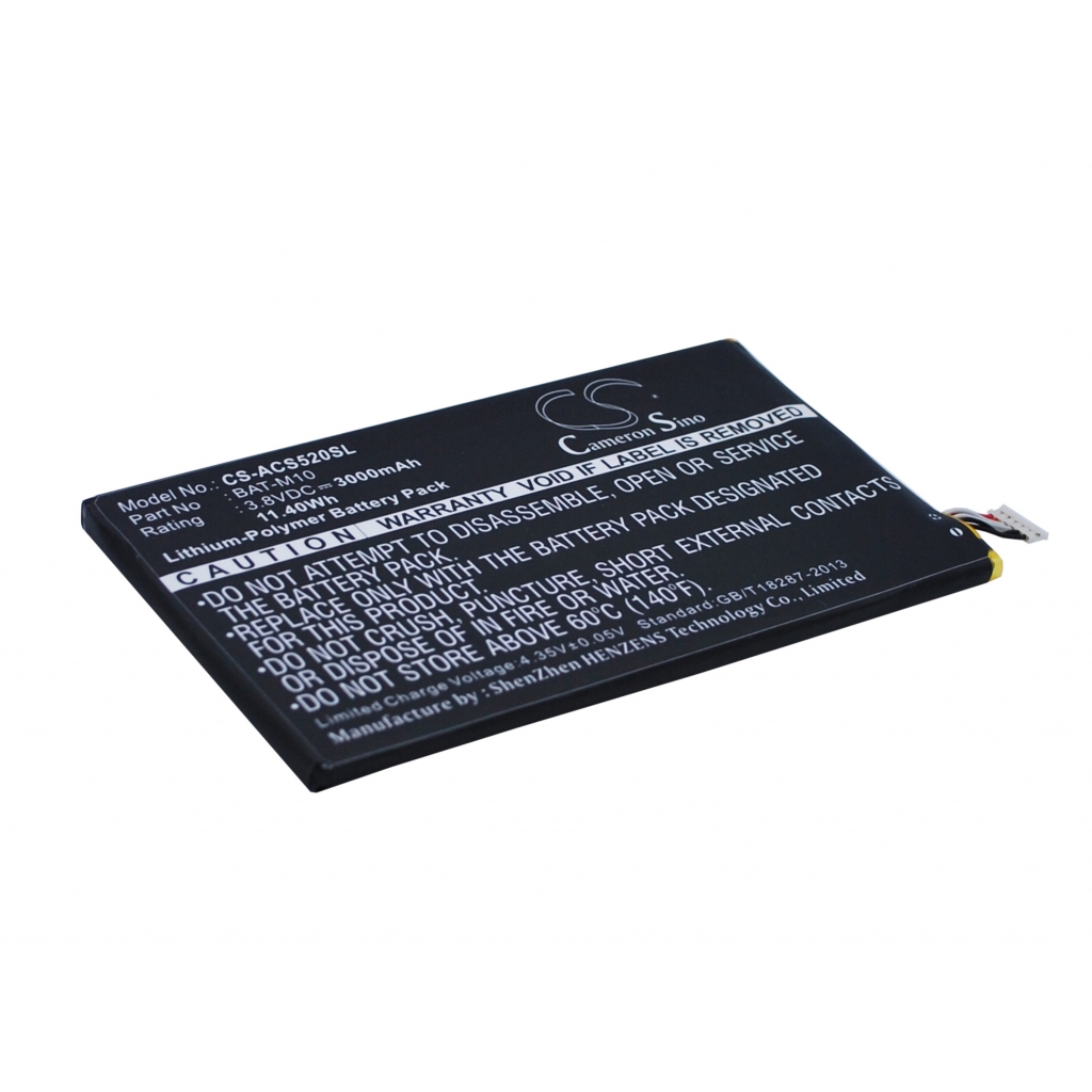 Batterier till mobiltelefoner Acer CS-ACS520SL