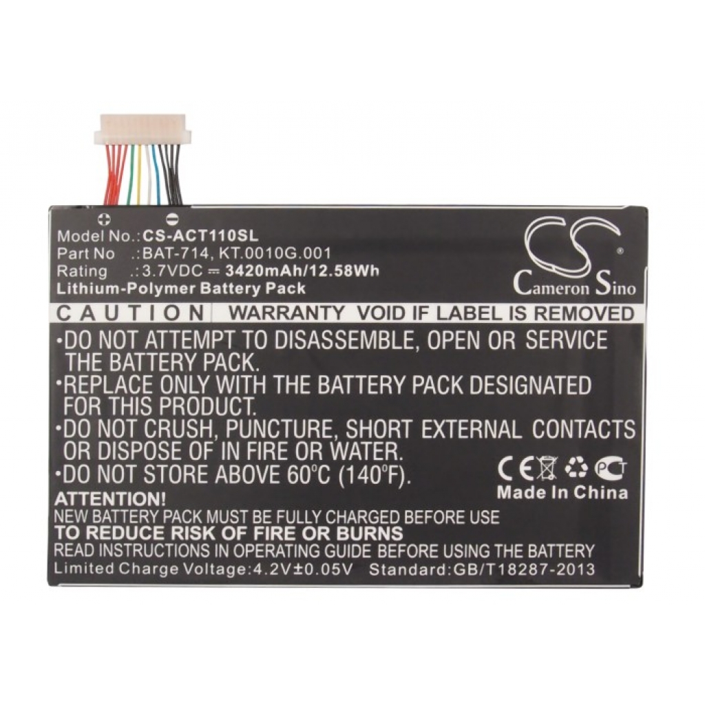 Batterier Ersätter (1ICP4/68/110)