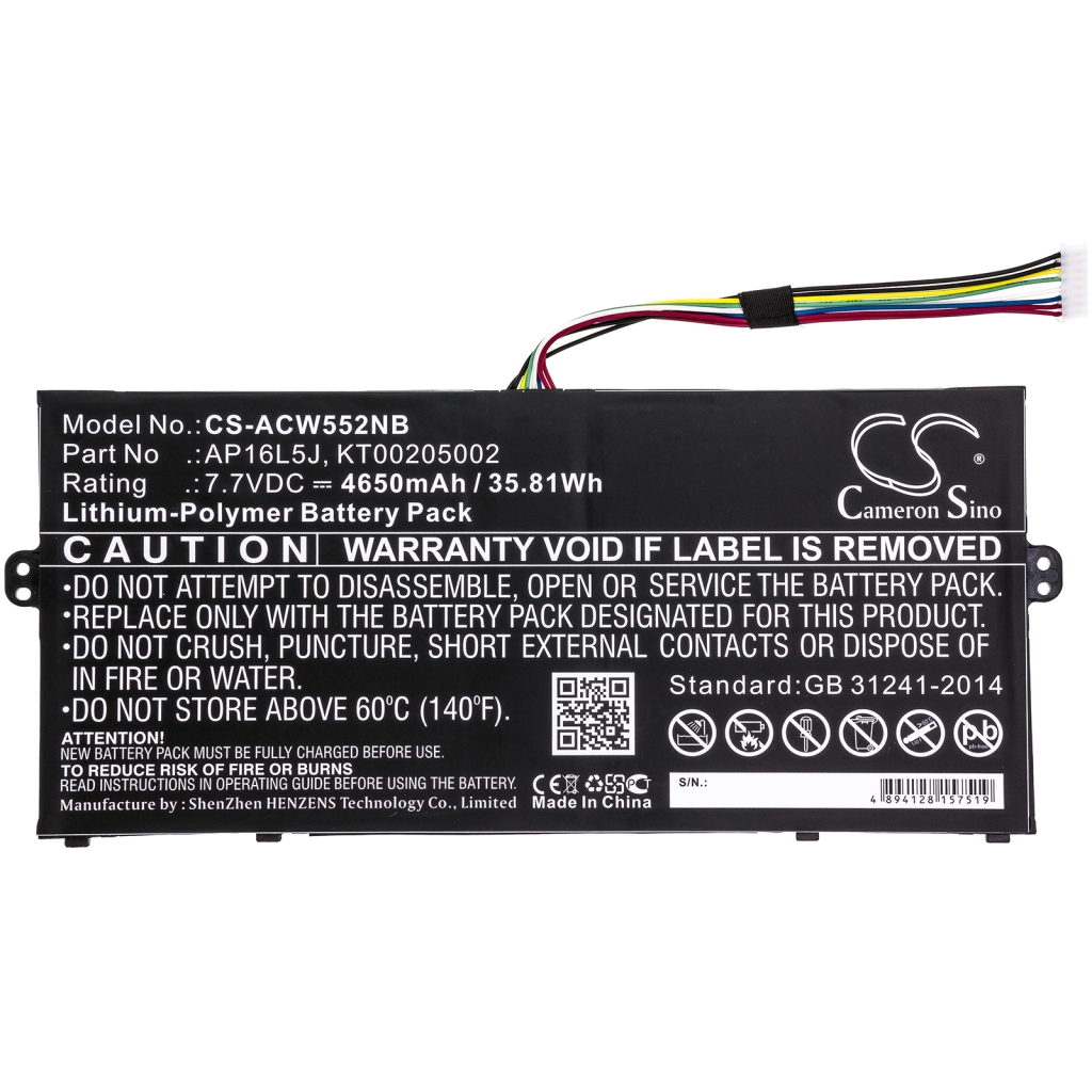 Notebook battery Acer NX.H7KEF.003