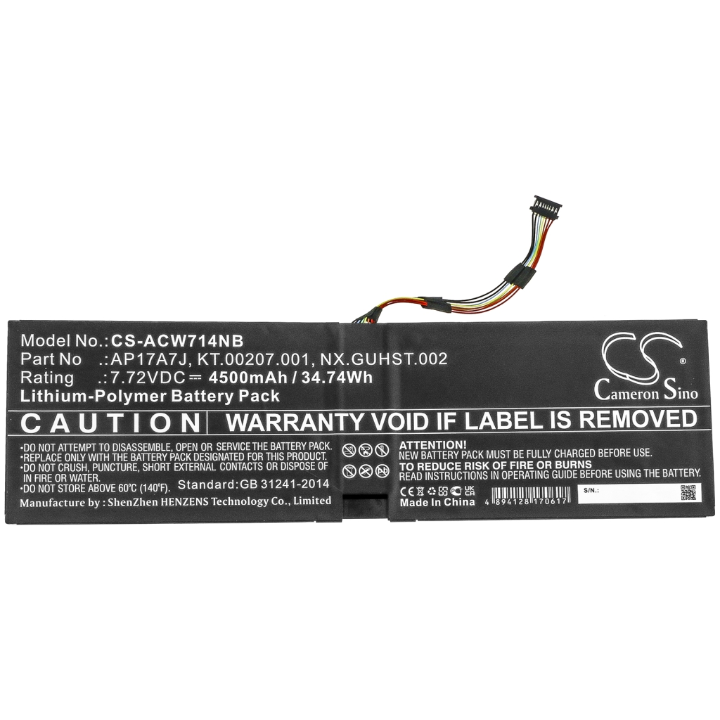 Notebook battery Acer CS-ACW714NB