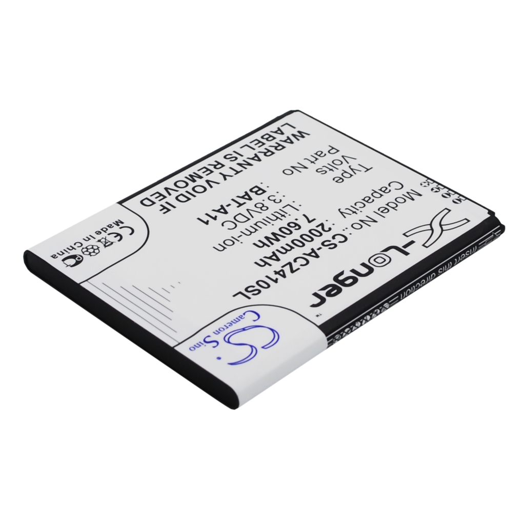 Batterier till mobiltelefoner Acer CS-ACZ410SL