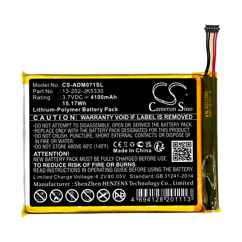 Batterier för surfplattor Advantech CS-ADM071SL