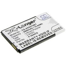 Compatible battery replacement for Adt P-504478