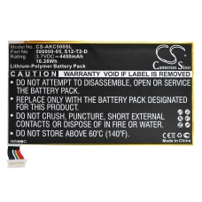 Compatible battery replacement for Amazon 26S1001-A1(1ICP4/82/138),26S1005,26S1005-S,58-000055,58-000055(1ICP4/82/138)...