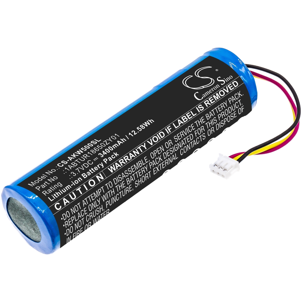 Battery Replaces 1ABTUR18650ZY01