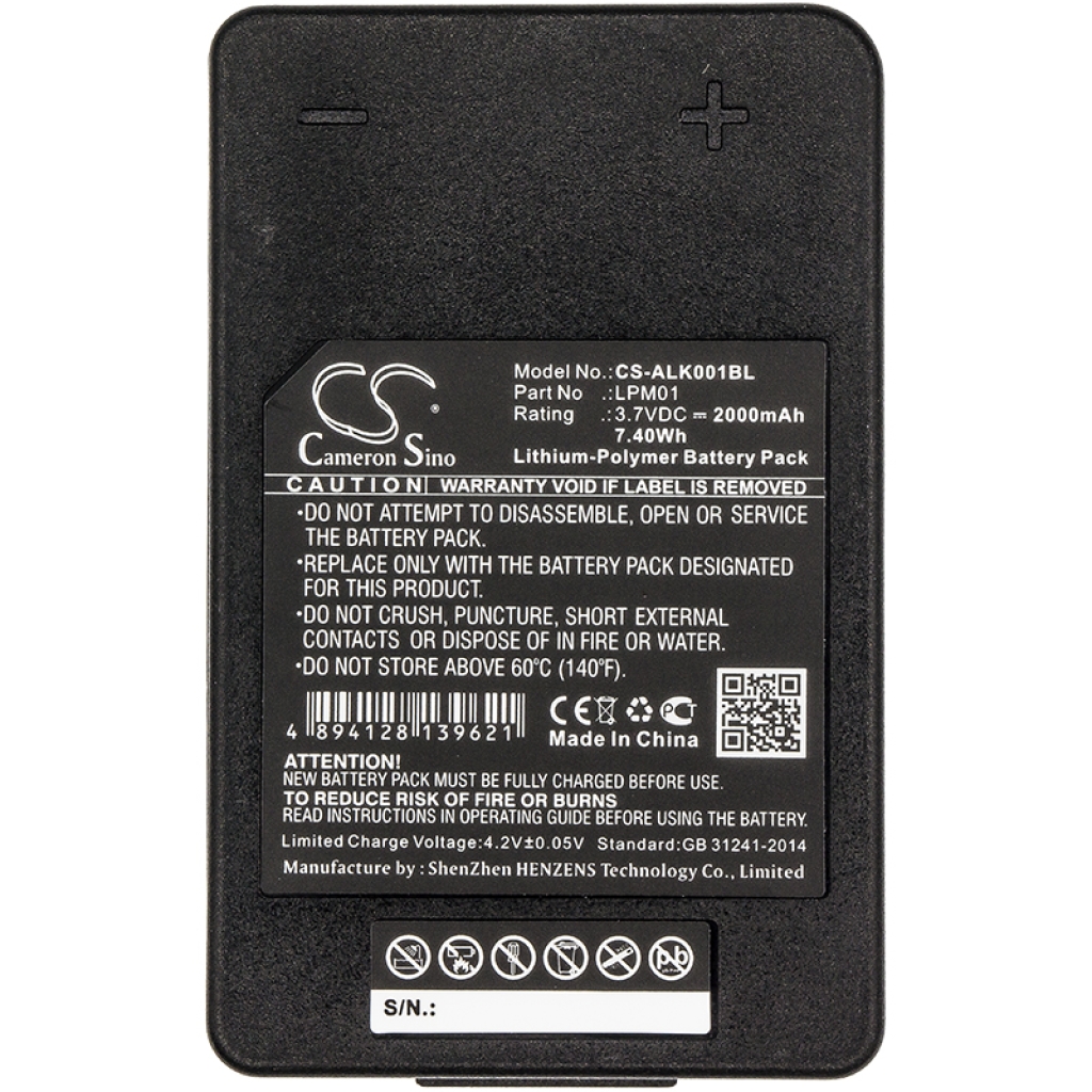 Battery Replaces LPM00LI