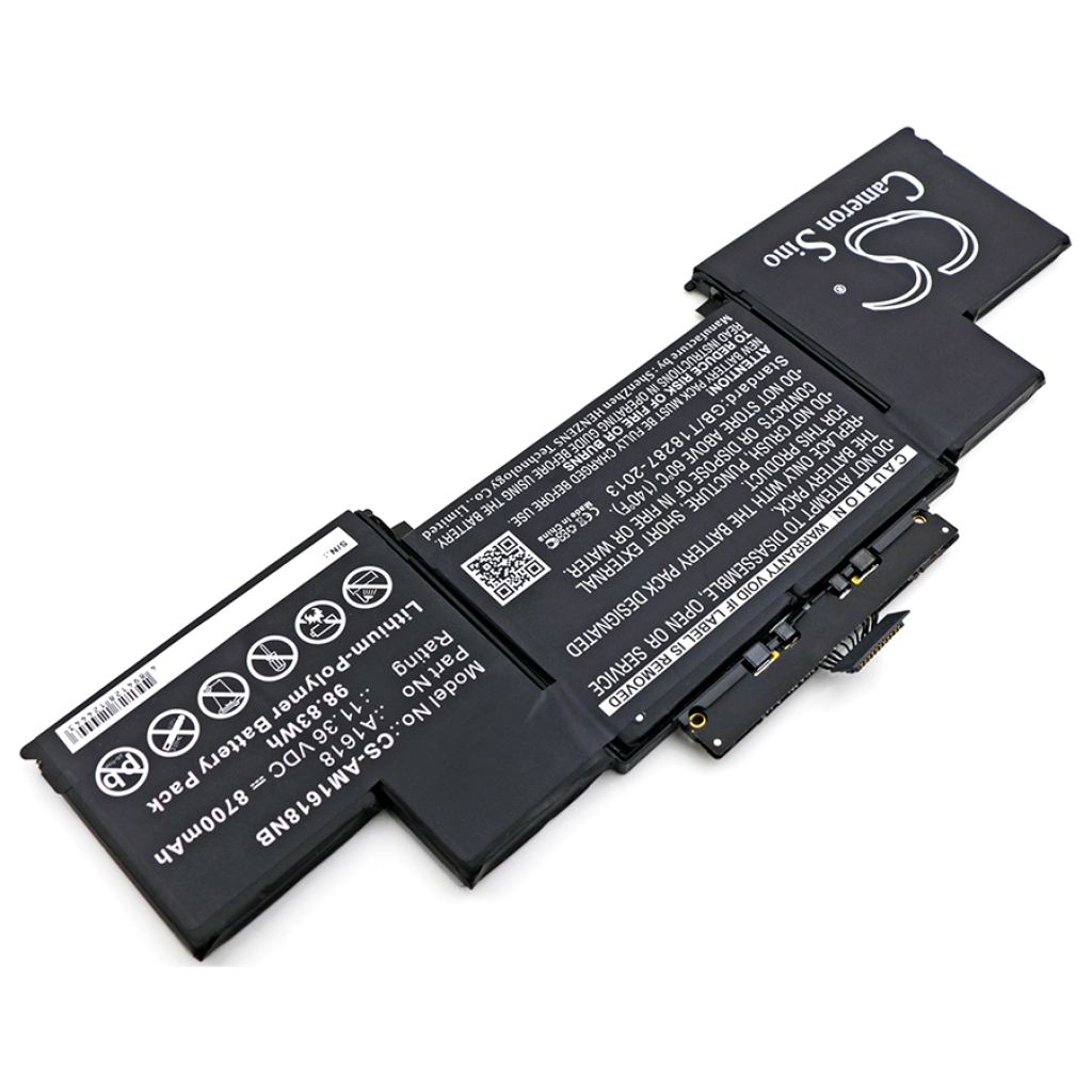 Batterier Ersätter MacBook Pro(MJLT2CH/A)