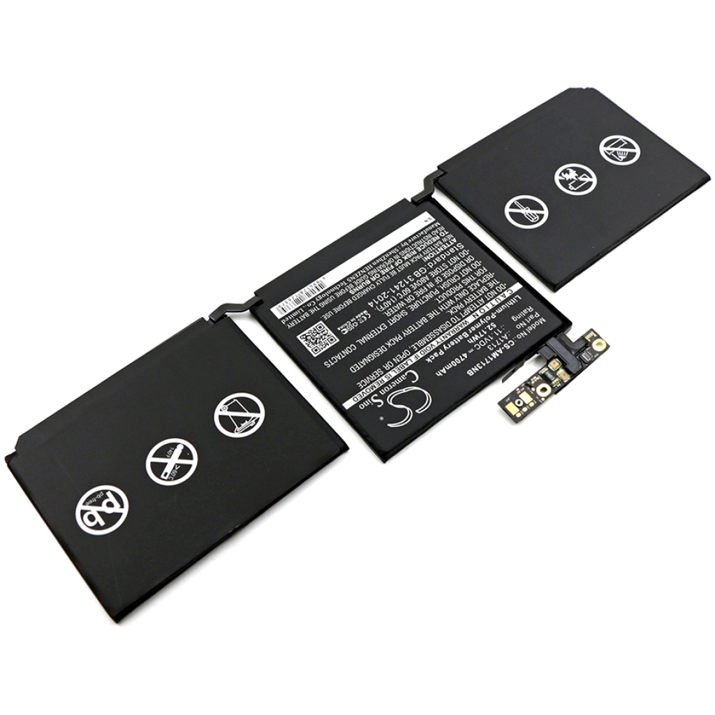 Batterier Ersätter MacBook Pro 13.3 2016 Retina