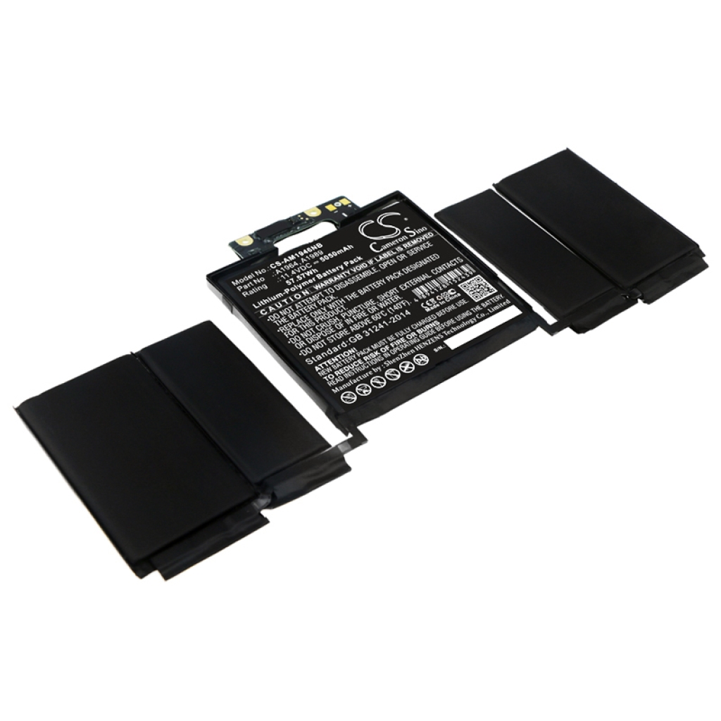 Batterier Ersätter MacBook Pro Core I7 2.7 13 inch TOUCH(Mid-2018)