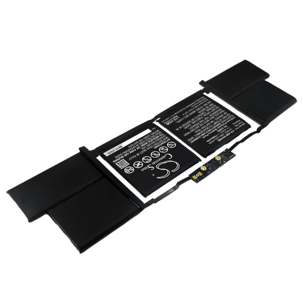 Batterier Ersätter MacBook Pro 15 inch TOUCH BAR A1990 2019