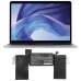 Batterier Ersätter MacBook Air 13-inch A2179 SCISSor 2020