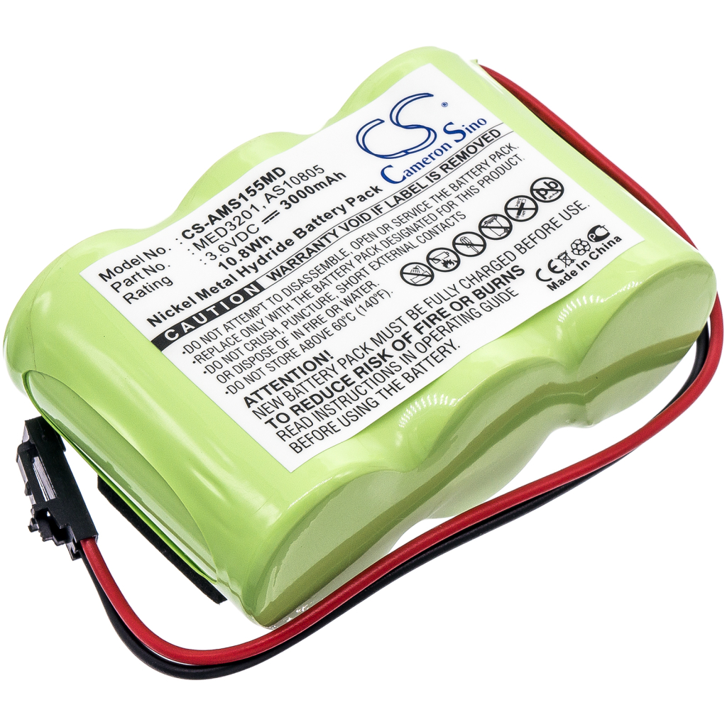 Batterier Ersätter 1550 MED SYSTEM 3 2860 Infusion PUMP