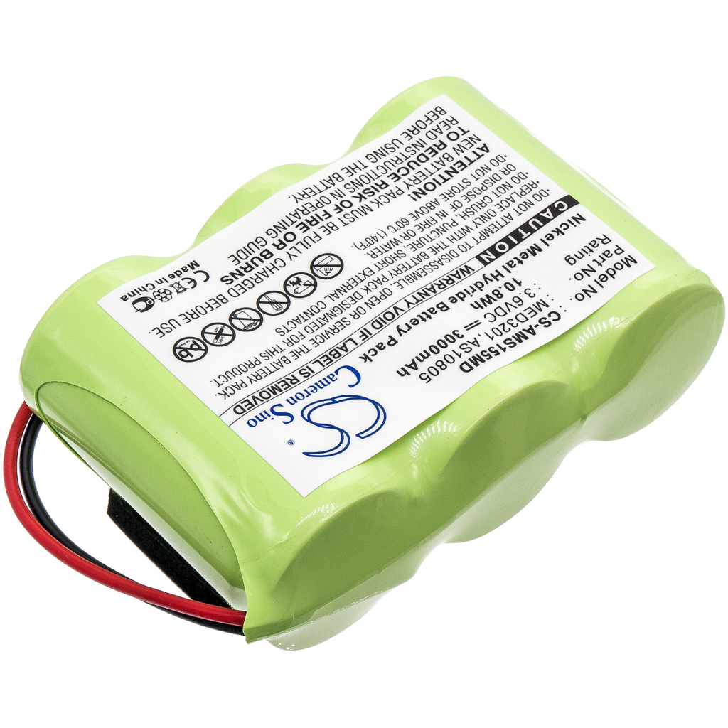 Batterier Ersätter 1550 MED SYSTEM 3 2860 Infusion PUMP