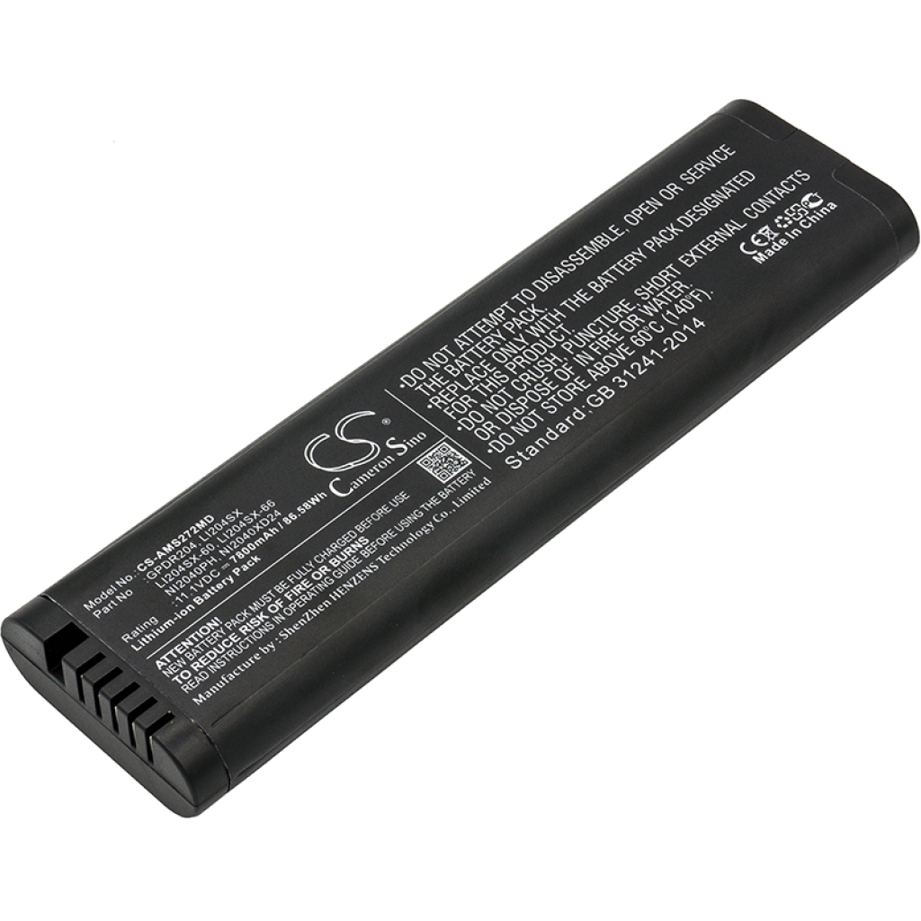 Batterier Ersätter MS2723B