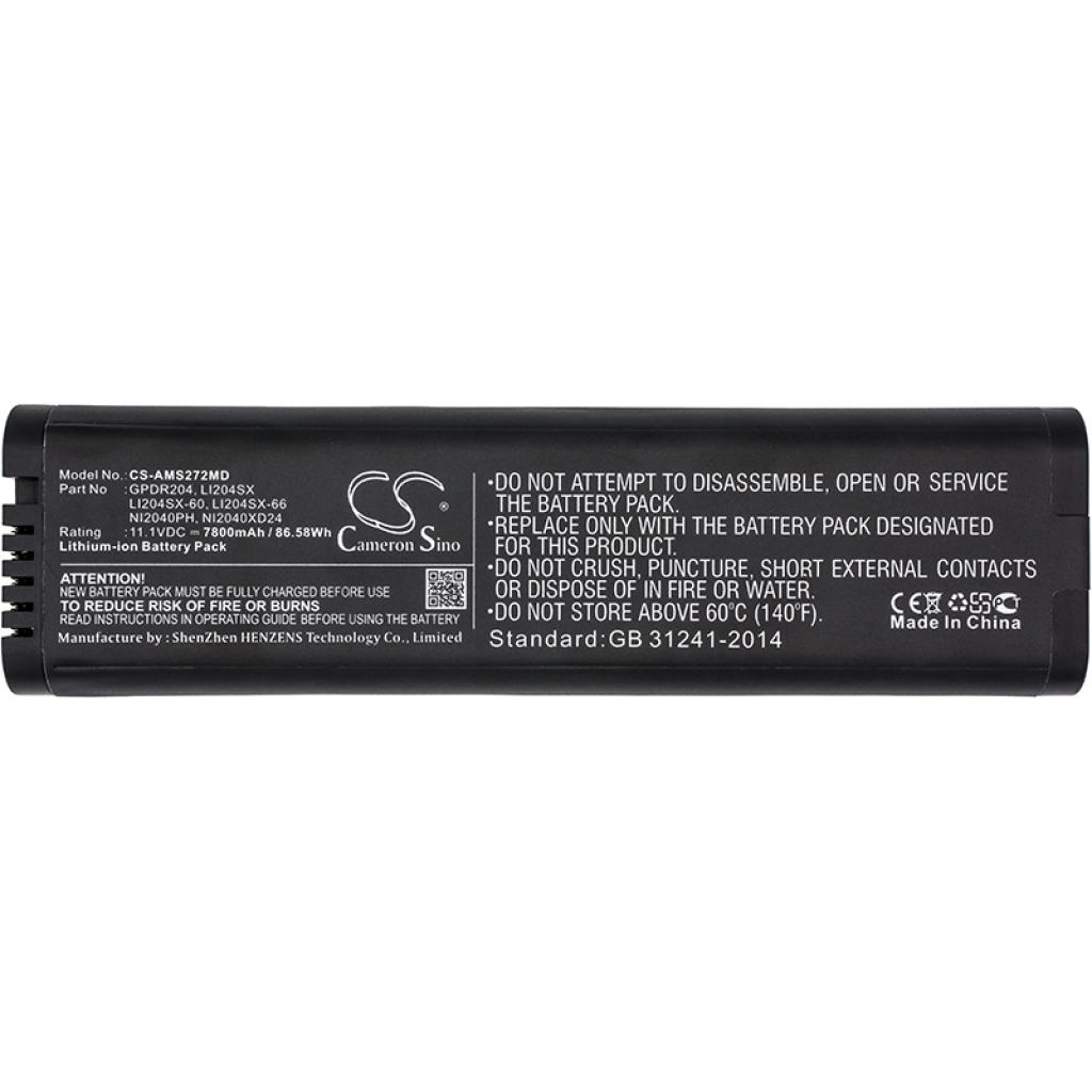 Batterier Ersätter MS203xA