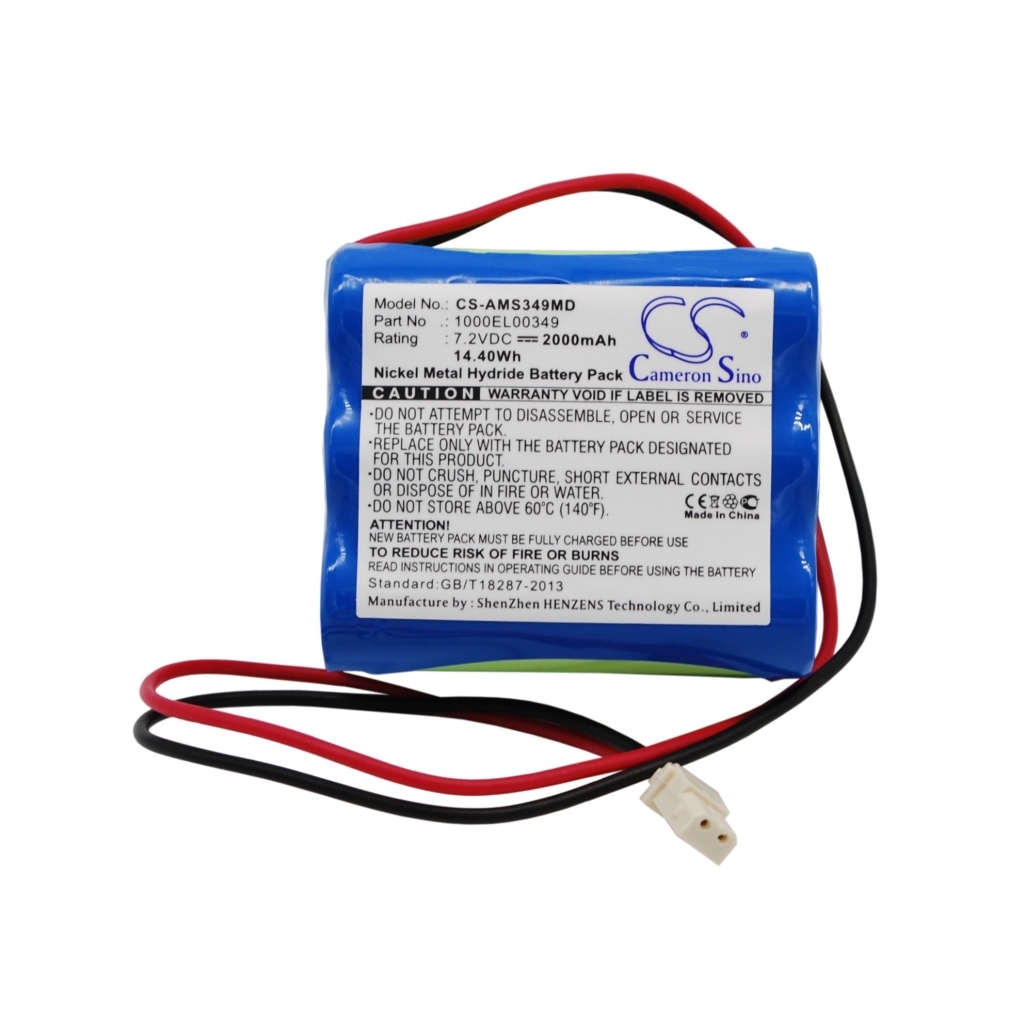 Batterier för medicintekniska produkter Carefusion CS-AMS349MD