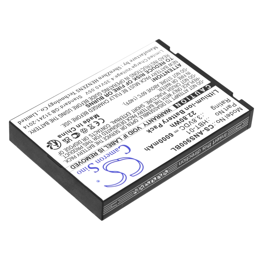 Batterier för betalningsterminaler Aisino CS-ANS900BL