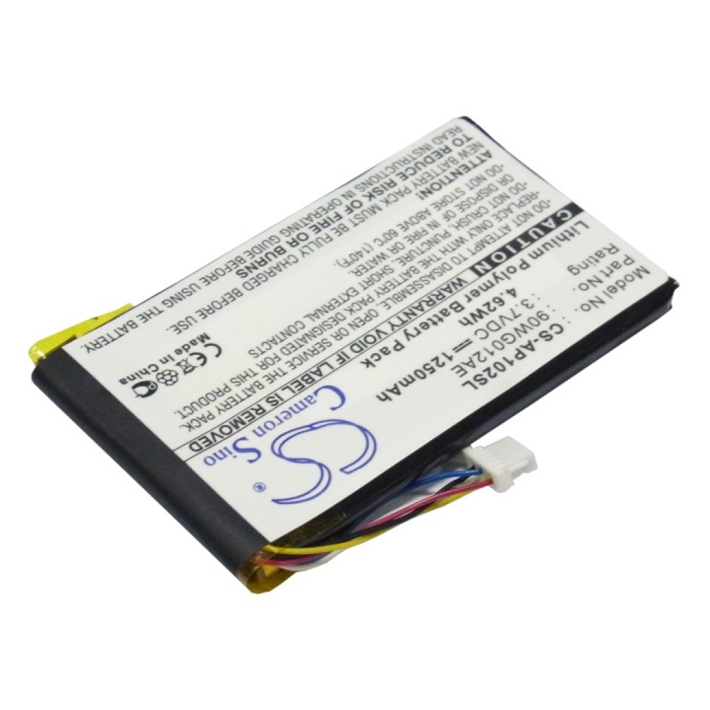 Batterier Ersätter S102 Multimedia Navigator