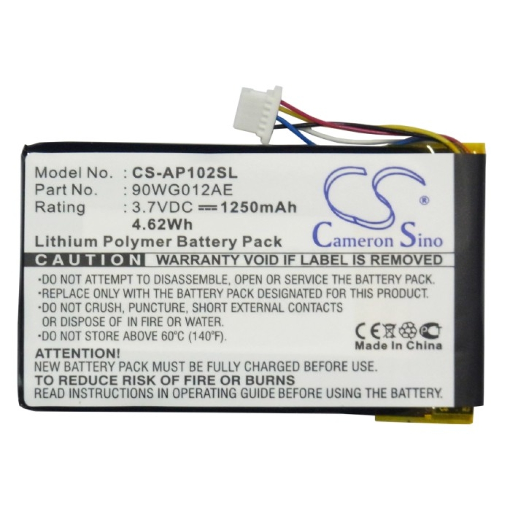 Batterier Ersätter 90WG012AE