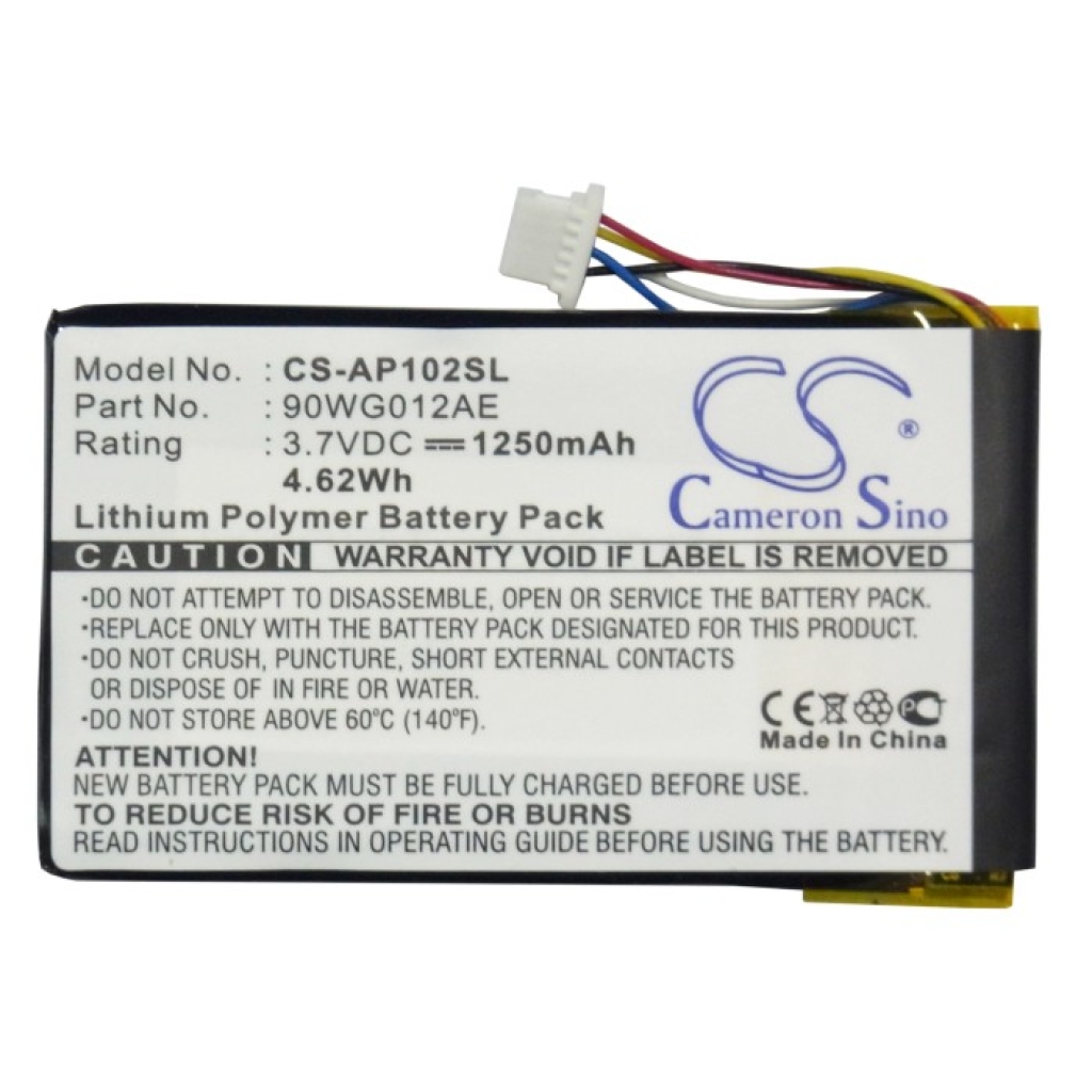 Batteries GPS, Navigator Battery CS-AP102SL