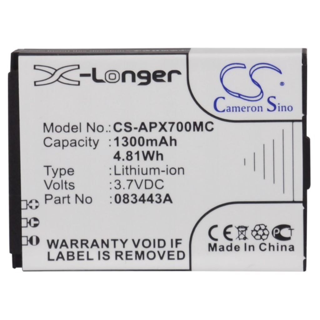 Batteries Camera Battery CS-APX700MC